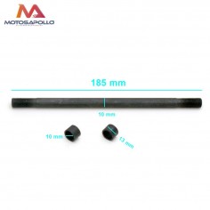 Eje rueda delantera minimoto - Motosapollo.com 2