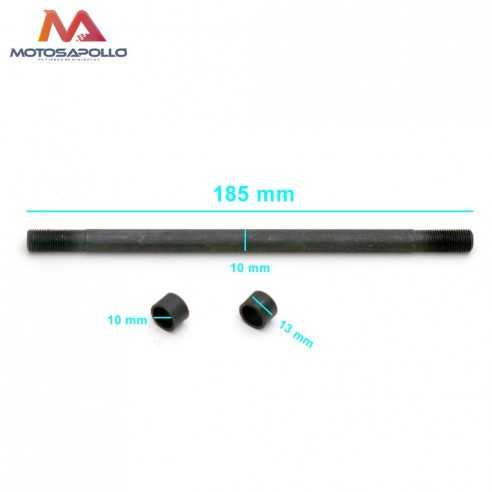 Eje rueda delantera minimoto - Motosapollo.com