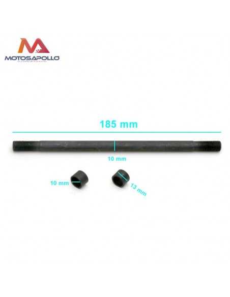 Eje rueda delantera minimoto - Motosapollo.com