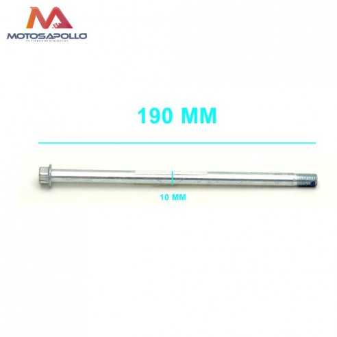 Eje rueda 190 mm minicross - Motosapollo.com