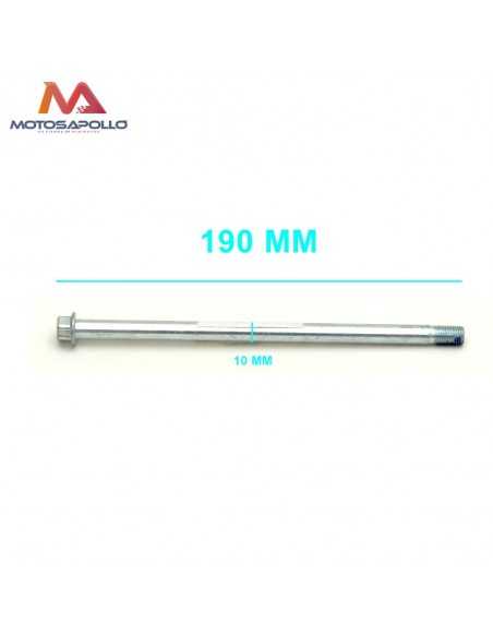 Eje rueda 190 mm minicross - Motosapollo.com