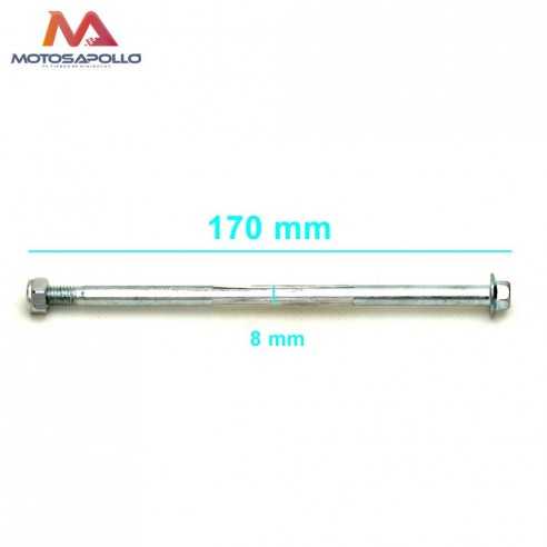Eje basculante 8 mm - Motosapollo.com