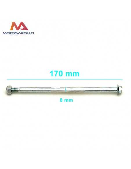 Eje basculante 8 mm - Motosapollo.com