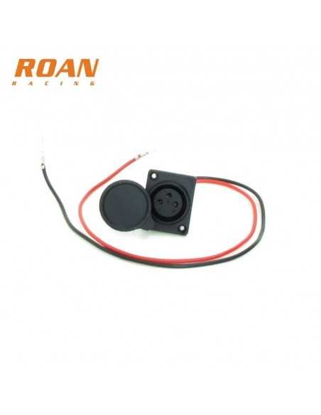Conector cargador patinete hembra - Motosapollo.com