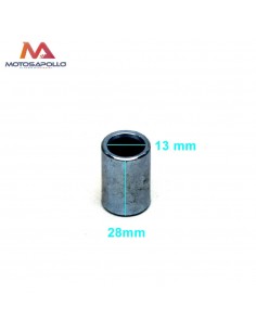 Casquillo 13mm x 28mm eje rueda - Motosapollo.com 2