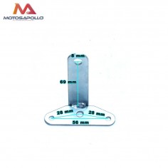 Soporte de porta número miniquad Motosapollo.com 2