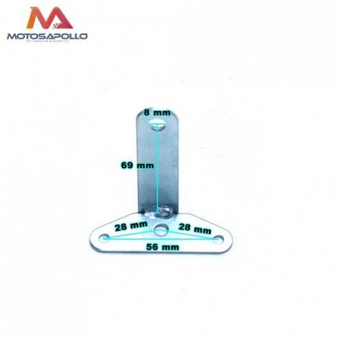 Soporte de porta número miniquad Motosapollo.com