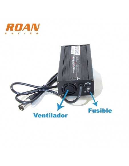 Cargador bateria macho 54.6V - Motosapollo.com