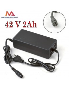 Cargador batería hembra 42V-2AH pit bike - Motosapollo.com