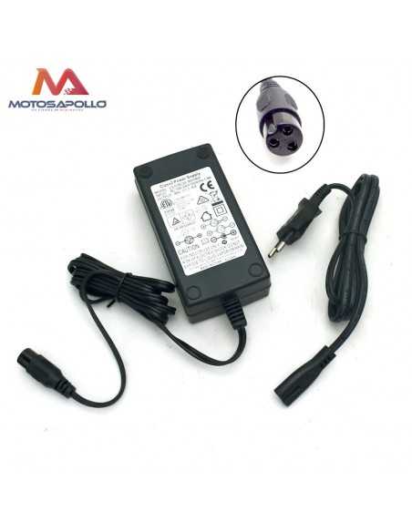 Cargador batería hembra 36V-1.8AH minicross - Motosapollo.com