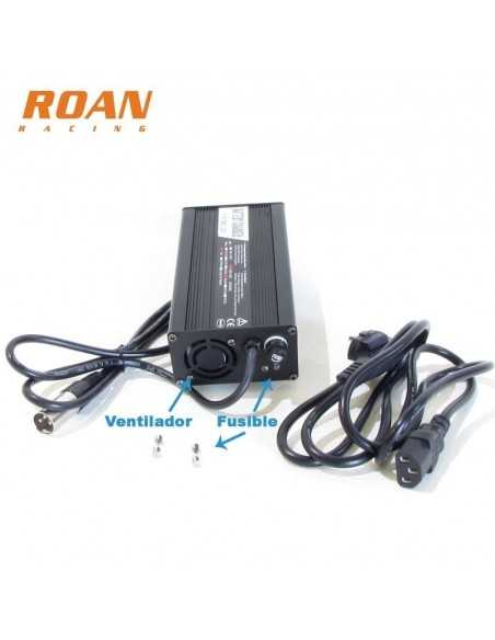 Cargador bateria 48V-4Ah macho - Motosapollo.com