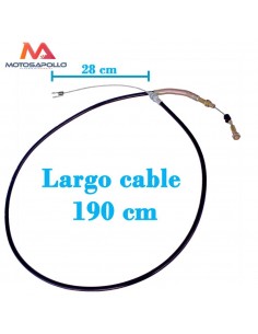 Cable acelerador buggy 190cm Motosapollo.com
