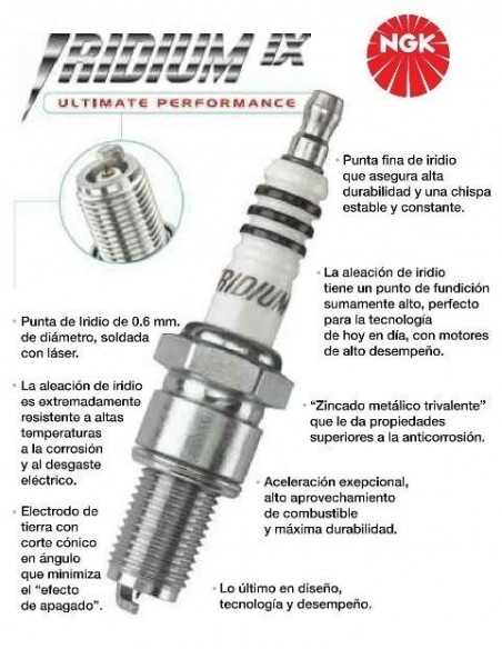 Bujia NGK iridium CR8HIX competición