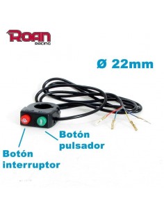 Boton pulsador - interruptor 4 pin - Motosapollo.com