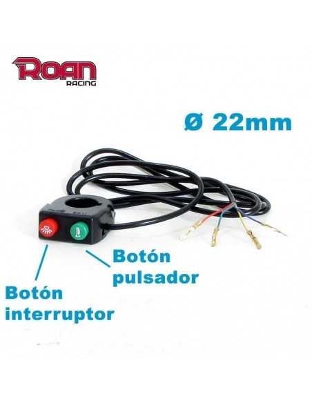 Boton pulsador - interruptor 4 pin - Motosapollo.com