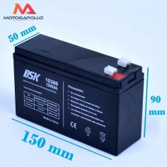 BATERIA PLOMO-ACIDO 12V-6AH DSK
