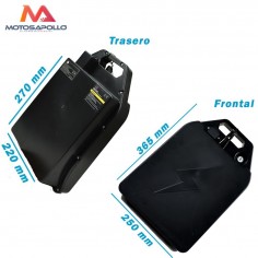 Bateria Litio Citycoco 60V 12Ah en maletín con cerradura - Motos Apollo 2