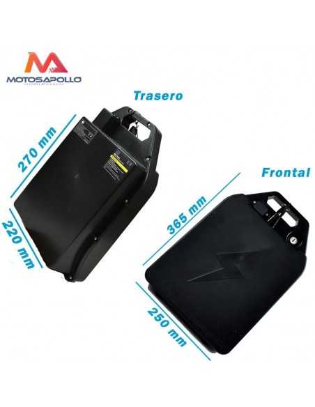 Bateria Litio Citycoco 60V 12Ah en maletín con cerradura - Motos Apollo