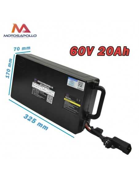 BATERIA LITIO 60V-20AH (CHOPPER) maletín fijo