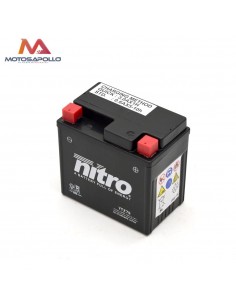 Batería 12V-6AH Nitro YTZ7S Motos de arranque Motosapollo.com
