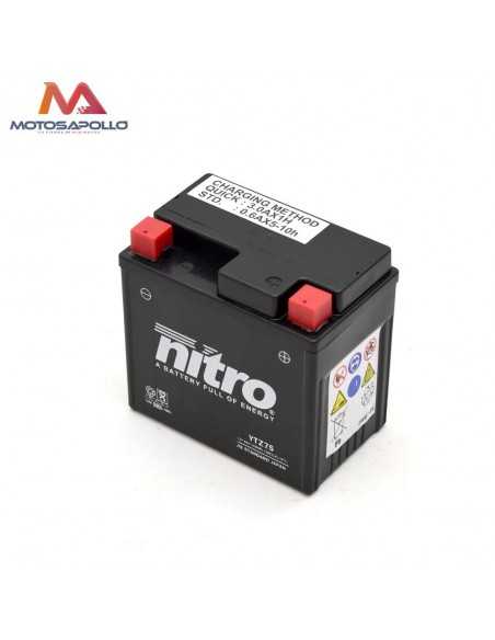 Batería 12V-6AH Nitro YTZ7S Motos de arranque Motosapollo.com