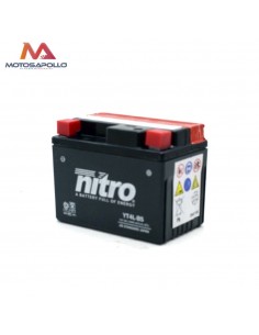 Batería 12V-3AH plomo ácido Nitro Motosapollo.com
