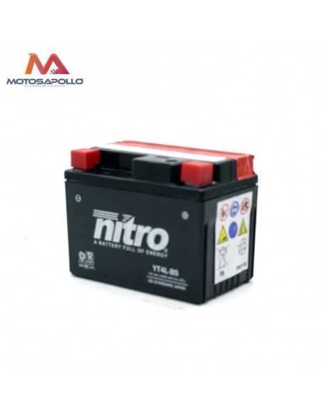 Batería 12V-3AH plomo ácido Nitro Motosapollo.com