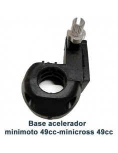 Base acelerador minimoto - 1