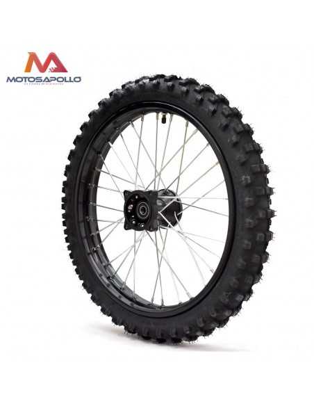 Rueda delantera pit bike 60-100/17" SDG - Motosapollo.com