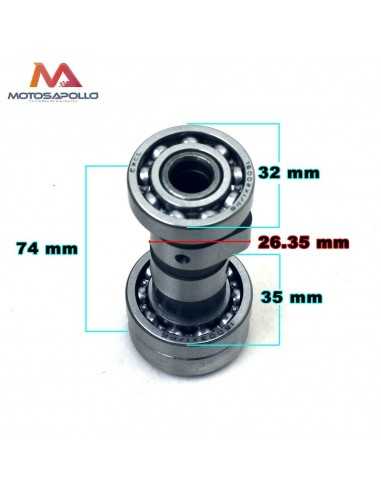 Árbol de leva pit bike 125cc