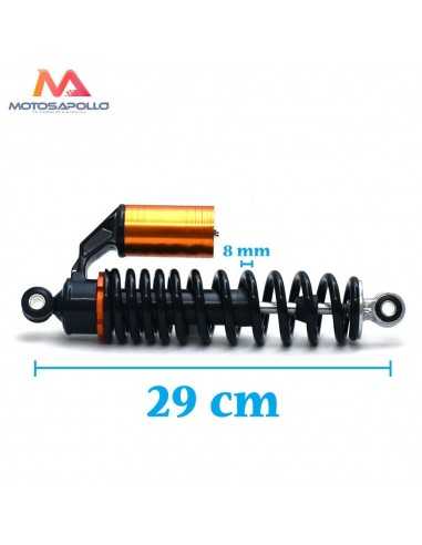 Amortiguador muelle 29cm CHOPPER Motosapollo.com