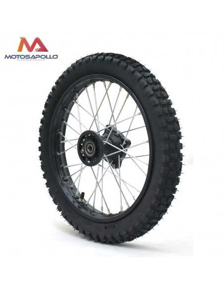 Rueda delantera pit bike 2.50-14 SDG - Motosapollo.com