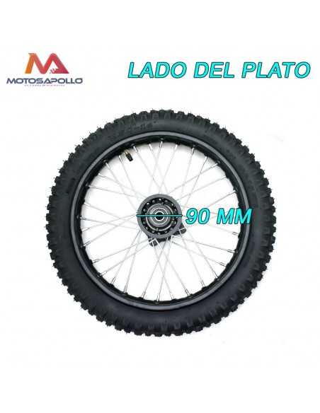 Rueda delantera pit bike 2.50-14 SDG - Motosapollo.com