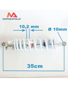 Amortiguador 350 mm 1000LBS - Motosapollo.com