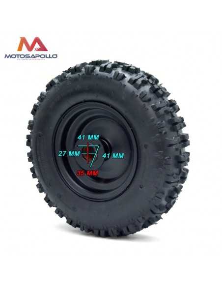 Rueda delantera miniquad 4.10-6 - Motosapollo.com