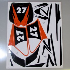 Adhesivos minicross roan 27 - Motosapollo.com
