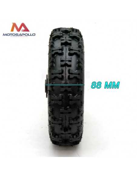 Rueda delantera miniquad 4.10-6 - Motosapollo.com