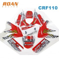 Adhesivos CRF110 Monster-rojo - Motosapollo.com 2