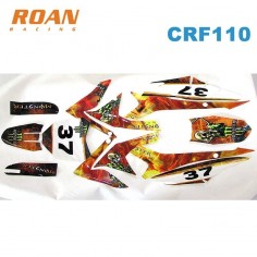 Adhesivos CRF110 Monster - Motosapollo.com