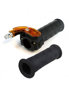 Acelerador puño con limitador minimoto - Motosapollo.com