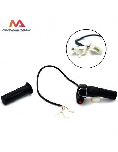 Acelerador eléctrico pit bike 6pin 36v