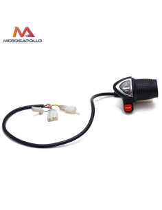 Acelerador eléctrico 6PIN 24V mini cross Motosapollo.com