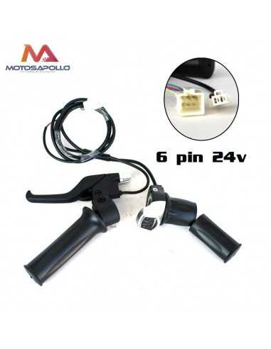 ACELERADOR ELECTRICO 6PIN 24V INDICADOR