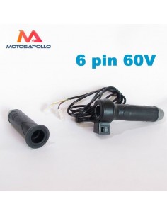 Acelerador eléctrico 60V 6 pin - Motosapollo.com