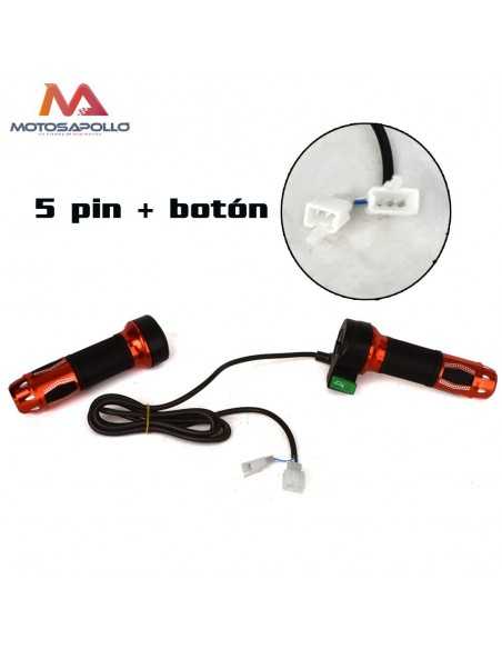 Acelerador eléctrico 5pin Motosapollo.com