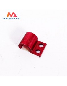 Abrazadera latiguillo freno aluminio - Motosapollo.com