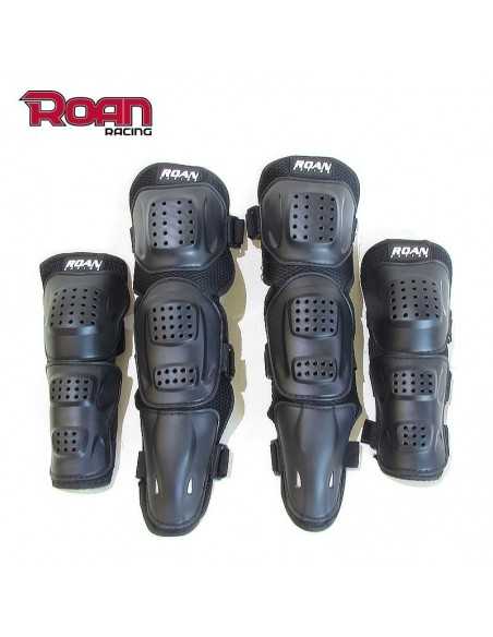 Rodilleras y coderas ROAN adulto - Motosapollo.com