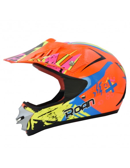 Casco Cross Infantil ROAN MX20 - recambiosminimotos.com