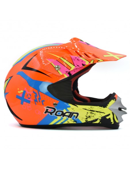 Casco Cross Infantil ROAN MX20 - recambiosminimotos.com