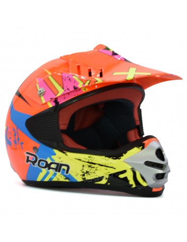 Casco Cross Infantil ROAN MX20 - recambiosminimotos.com